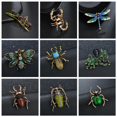 beetlebrooch, brooches, funbrooch, Pins