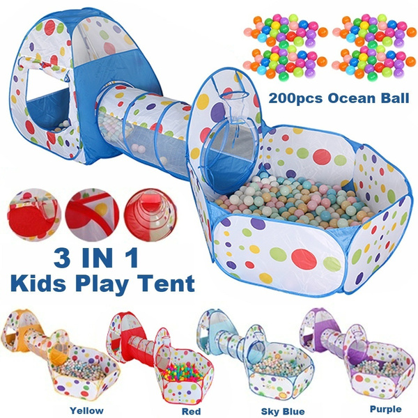 Mode 5 Couleur 3 En 1 Pliable Enfant Bebe Jouet De Plein Air Tente Piscine A Balles Tunnel Rampant Maison Tente Avec Boules D Ocean Wish Mode 5 Couleur 3 En 1 Pliable Enfant Bebe Jouet De Plein Air Tente Piscine A Balles Tunnel Rampant Maison Tente Avec Boules D Ocean Wish