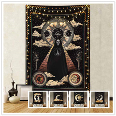 Home Decor, skulltapestry, humanskeletontapestry, hippietapestry