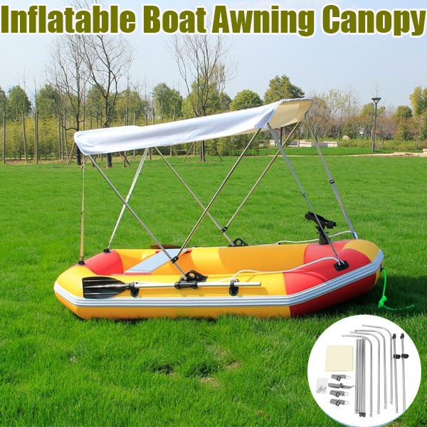 Inflatable Boat Kayak Accessories Fishing Rain Canopy Sun Shade