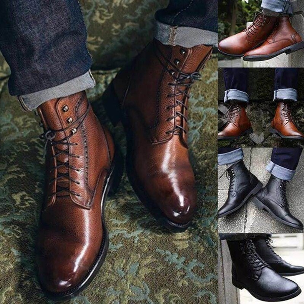 Men's Vintage Business Casual Fashion Dress Shoes