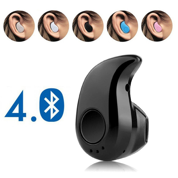 Mini fone de ouvido sem fio Bluetooth no ouvido Fone de ouvido esportivo  Fone de ouvido com microfone para iPhone Xiaomi Samsung HTC Todos os  smartphones | Wish
