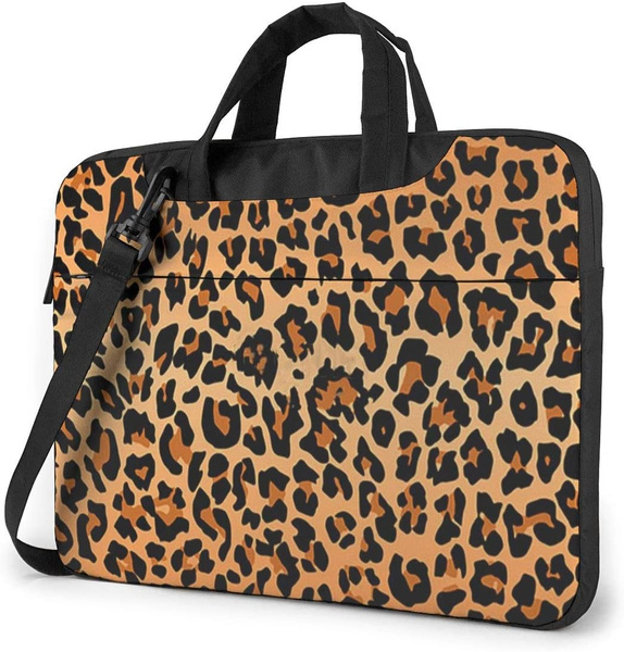 leopard print laptop case