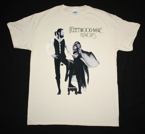 temper Frightening Marco Polo Fleetwood Mac Rumours Rock White T-shirt Fashion Mens Short Sleeve Top |  Wish