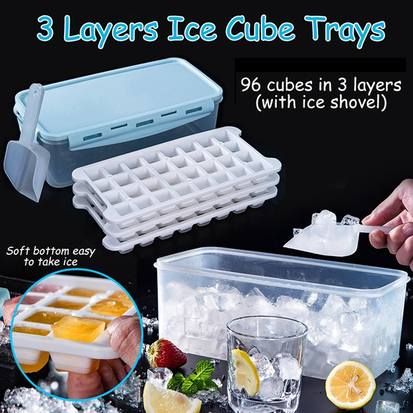 ICE CUBE TRAY - soft bottom