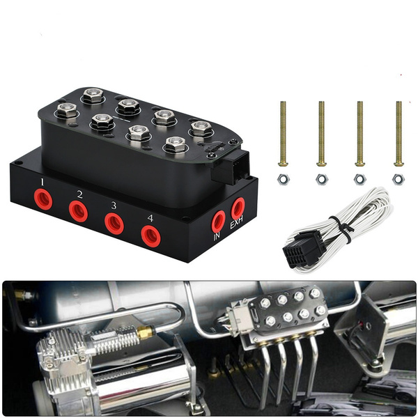 Brake Pilot Valve Air Ride Suspension Manifold Valve 1/4 1/8