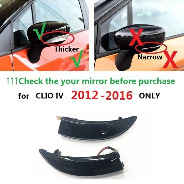 renault clio wing mirror indicator cover