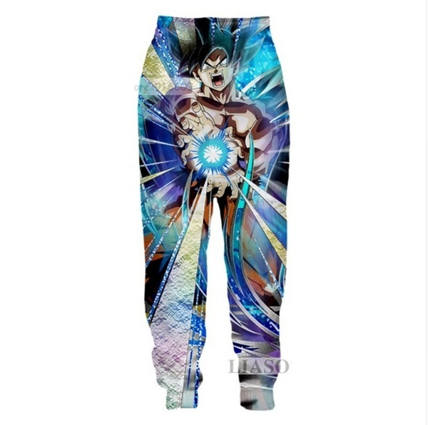 NEW Harajuku Dragon Ball Z Super Saiyan Goku Joggers Women Casual