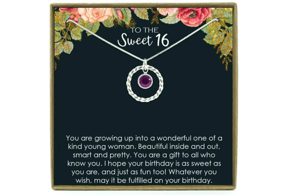 16th birthday jewellery