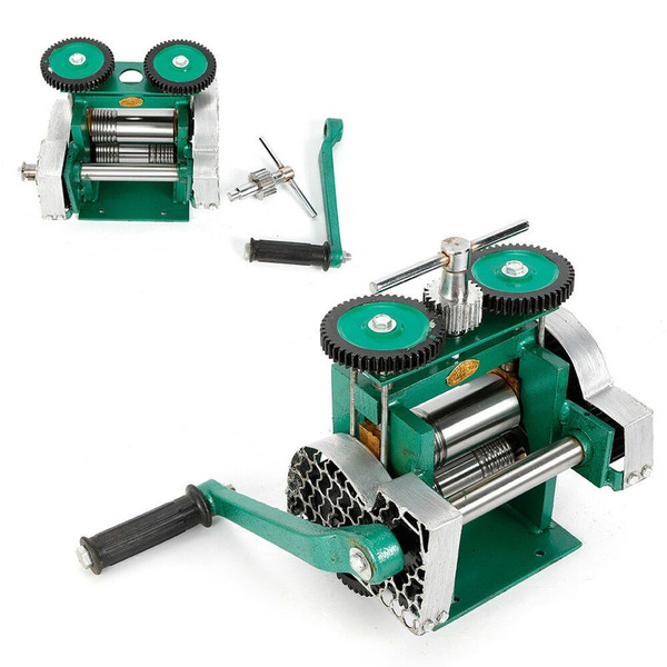 for Jewelry Metal Wire Flat Press Manual Combination Rolling Mill