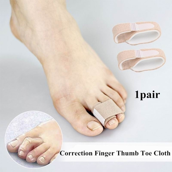 2pcs Foot Care Hallux Valgus Ventilation Nylon Correction Finger Thumb ...