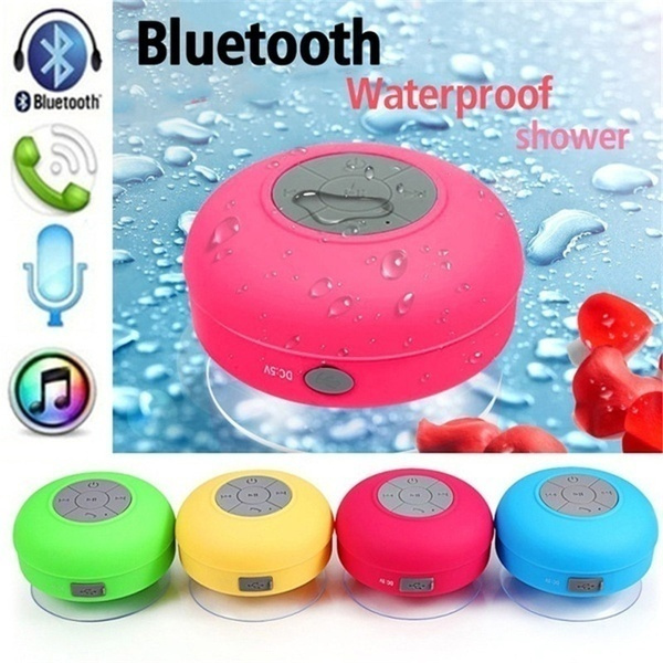 IPX4 portátil inalámbrico de ducha impermeable altavoz manos libres de coche Sucting micrófono inalámbrico Baño transmisión de audio IPX4 portátil inalámbrico de ducha impermeable altavoz manos libres de coche Sucting micrófono inalámbrico Baño transmisión de audio