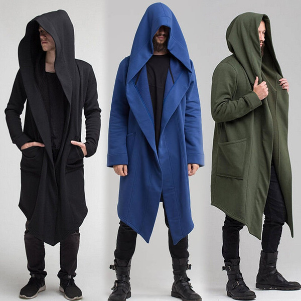 Long cape sale jacket