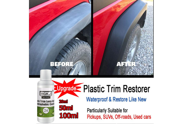 Long Lasting Car Plastic Restorer for Plastic Trim Coating Car Truck Plastic  Resoter