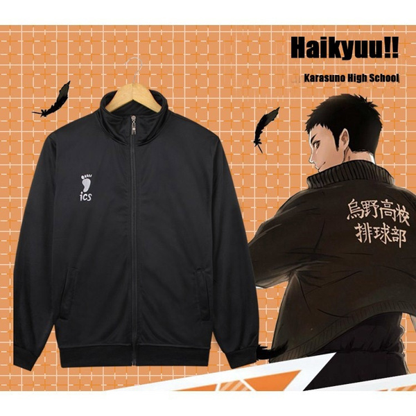 Anime Haikyuu!! 3 Karasuno High School Hinata Syouyou Jackets