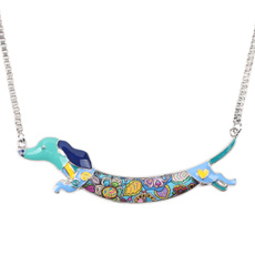 necklaceforwomengift, dachshunddognecklace, Choker, chokercollarpendant