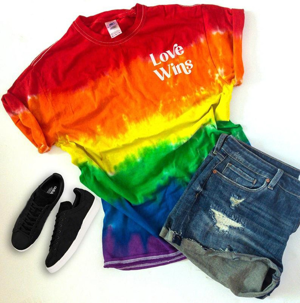 LGBTQ Shirt LGBT Pride Rainbow Gay Pride Shirt Equality Shirt Gay Pride Clothing Rainbow Pride Shirt Love Wins Pride rainbow Shirt