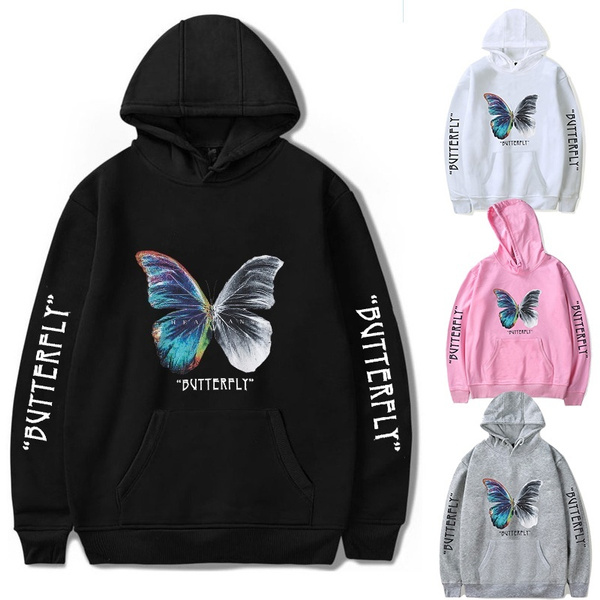 butterfly sleeve moletom com capuz