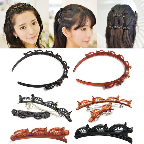 Fashion Double Bangs Hairstyle Hairpin Hair Band Women Girls Hair Pin Clips | Wish Fashion Double Bangs Hairstyle Hairpin Hair Band Women Girls Hair Pin Clips | Wish