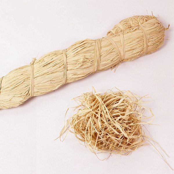 1000G DIY Crafts Raffia Natural Rope Gift Packing Rope Natural Raffia ...