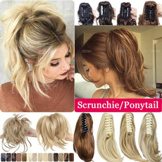 ponytailextension, Beauty Makeup, hairstyle, scrunchie