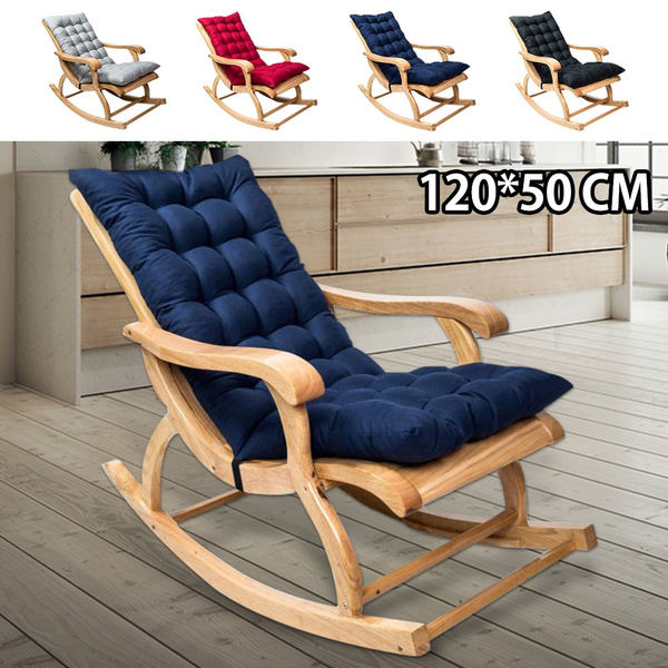 Sun Lounger Chair Cushions, Sunlight Patio Cushions Chaise Outdoor Mattress  Recliner Quilted Thick Padded Seat Cushion Reclining Chair Rocking