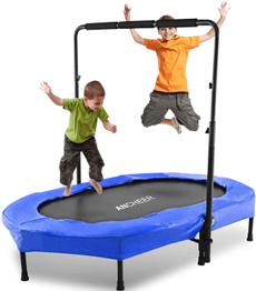 Mini, trampolinewithhandlebar, exercisetrampoline, parentchildtrampoline