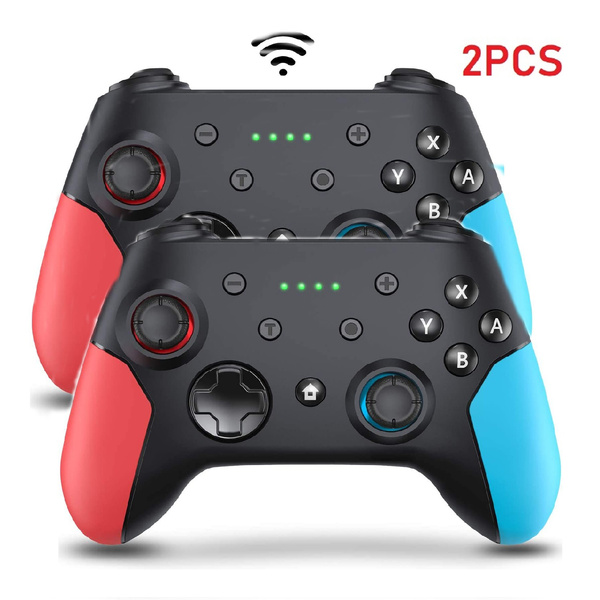 2pcs Switch Pro Controller for Nintendo Switch/Lite,Wireless Remote