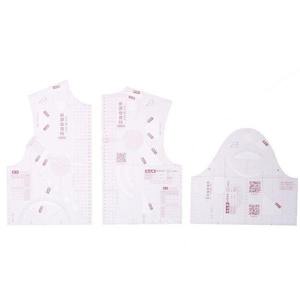 Smaller Version Garment Prototype Ruler Cloth Design Ruler School ...
