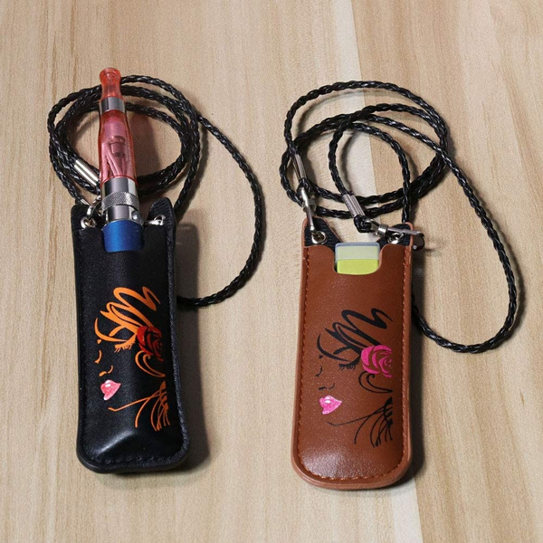 2PCS vape pen pouch with lanyard compatible with any vape pen