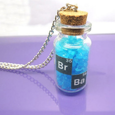 Blues, Vintage, breakingbadplexiglassbottlenecklace, Jewelry