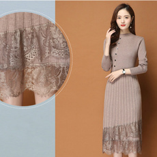 knitdre, slim dress, Fashion, Autumn Dress