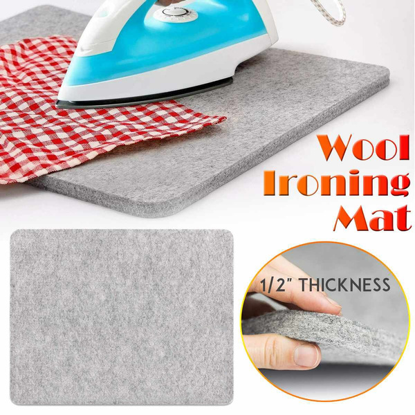 Wool Pressing Mat for Quilting Wool Ironing Mat for Quilters, Crafts,  Ironing, Blocking, Embroidery & More