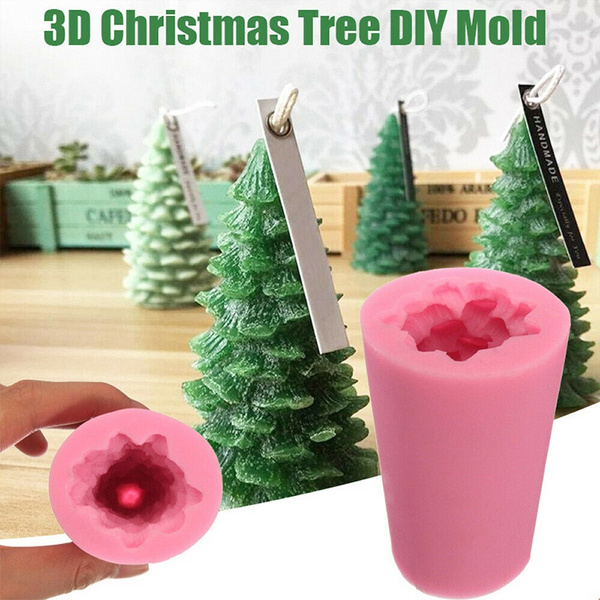 3D Silicone Christmas Baking Molds, Christmas Tree Cake Pan, Tree