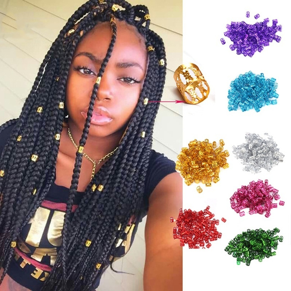 Colorful Hair Braiding Beads Rings Hair Styling Decoration Tools | Wish