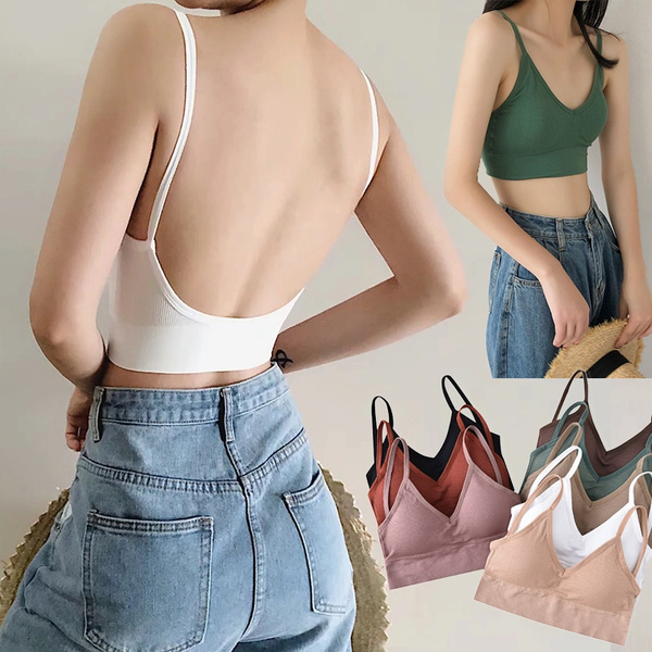 cami bralette crop top