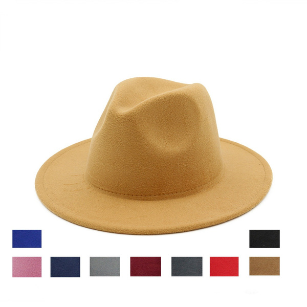 2020 Autumn Winter Womens Felt Hat 
