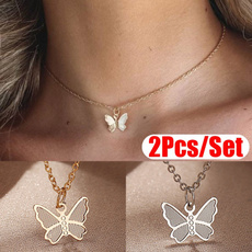 butterfly, Fashion, Jewelry, Chain