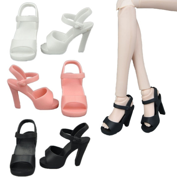 Princess High Heels Doll Shoes for 40-50cm XINYI BJD Doll Sandals for 1//4 Doll