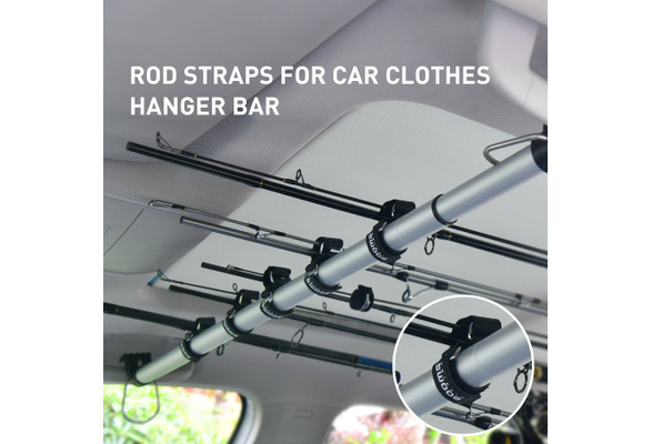 Booms Fishing RB6 Rod Cross Straps for Car Clothes Hanger Bar