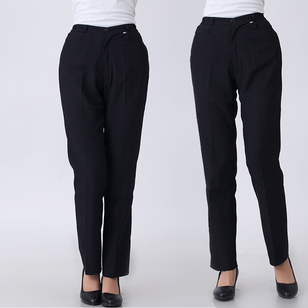 Womens restaurant hot sale pants