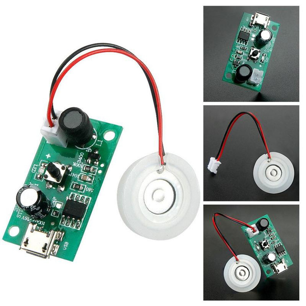 5V Mini USB Humidifier Air Purifier Circuit Board Driver Atomization Discs Plate