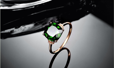 yellow gold, DIAMOND, emeraldring, gold