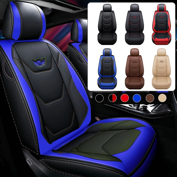 1pcs Luxury Universal Full Car Seat Mat Covers Cushion Pu Leather Protector Pad Black And Red Blue Coffee Beige Wish - Leather Protector For Car Seats 1pcs Luxury Universal Full Car Seat Mat Covers Cushion Pu Leather Protector Pad Black And Red Blue Coffee Beige Wish - Leather Protector For Car Seats