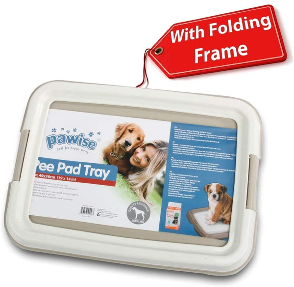 PAWISE Pee Pad Holder Puppy Training Pads Best Portable Potty