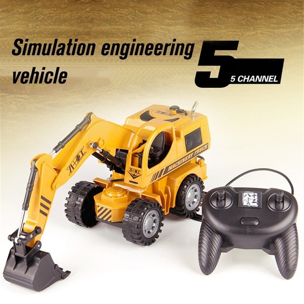 remote control backhoe toy