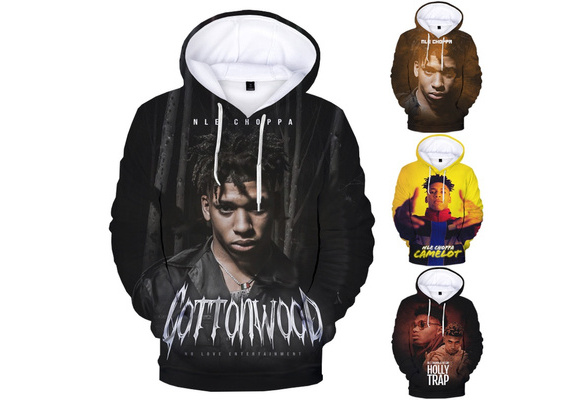  WAWNI Fashion NLE Choppa Rapper Hip Hop Hoodies 3D