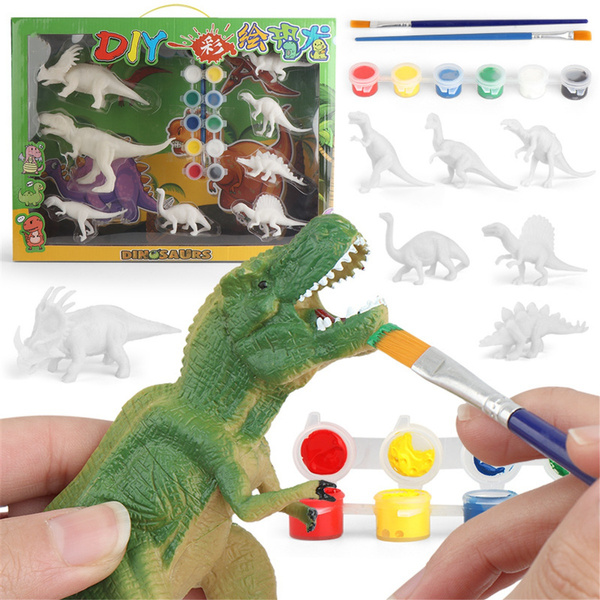 Kids Crafts and Arts Set Painting Kit - Dinosaurs Toys Art and