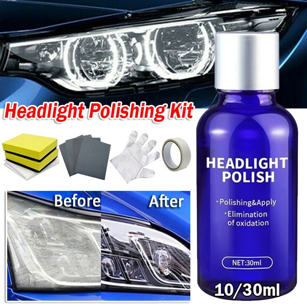 Headlight Restoration Cleaner Kit Car Headlamp Len Restorer Repair
