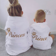 Baby Girl, hooded, embroidered, Pajamas